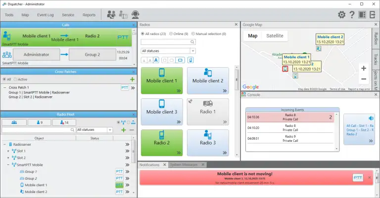 smartptt enterprise screen smartptt enterprise screen
